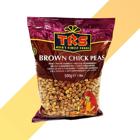 Braune Kichererbsen - Brown Chick Peas - TRS [0,5kg - 2kg] | Hülsenfrüchte | Village Foods