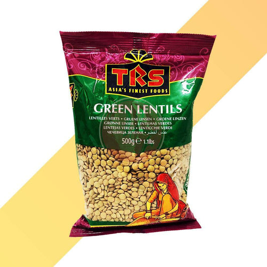 Green Lentils - Grüne Linsen - TRS  - 0,5 kg