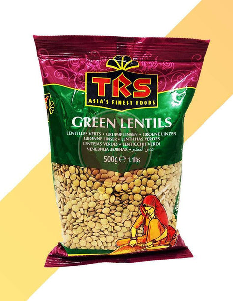 Green Lentils - Grüne Linsen - TRS  - 0,5 kg