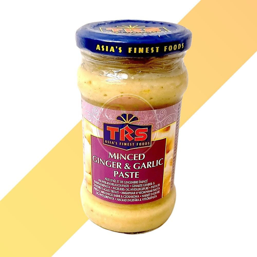 Ingwer-Knoblauch-Paste - Minced Ginger And Garlic Paste - TRS - 300 g