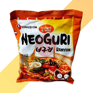 Instant Noodle Meerefrüchte-Geschmack & Mild - Neoguri Ramyun - Nongshim - 120 g