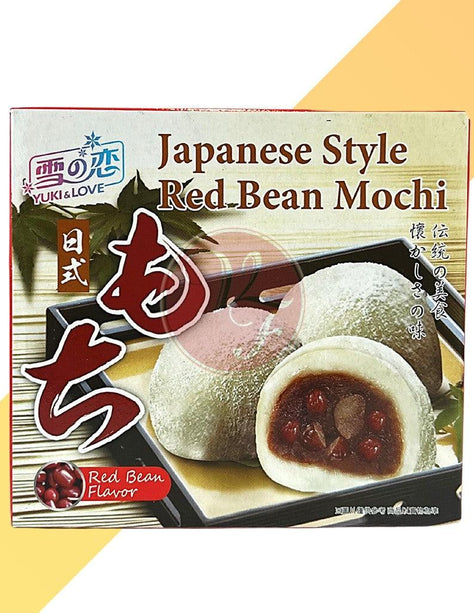 Japanese Style Red Bean Mochi - Yuki & Love - 140 g