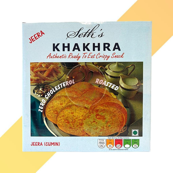 Jeera Khakhra - Seth's - 200 g