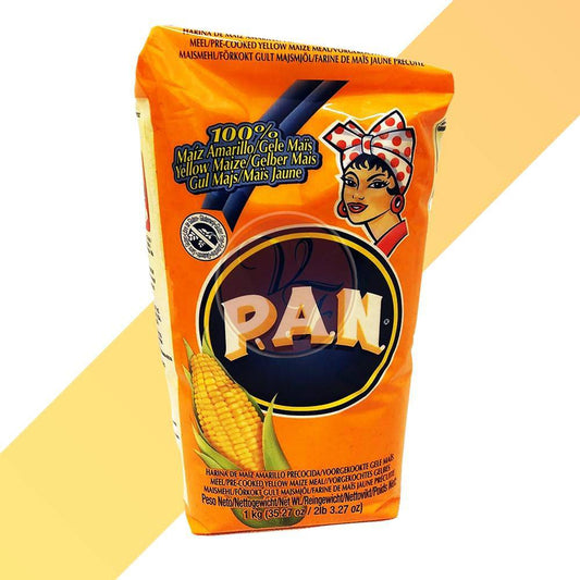 Maismehl Gelb Vorgekocht - Cornmeal - PAN - 1 kg