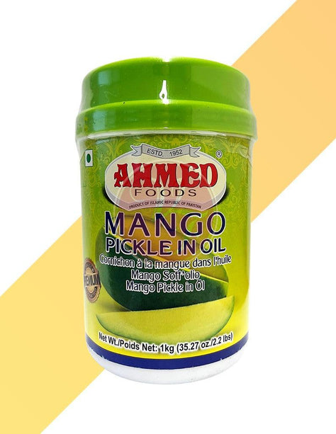 Mango Pickle in Oil - Ahmed Foods - 1 kg