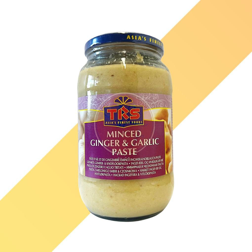 Minced Ginger & Garlic Paste - TRS - 1 kg | Soßen & Pasten | Village Foods