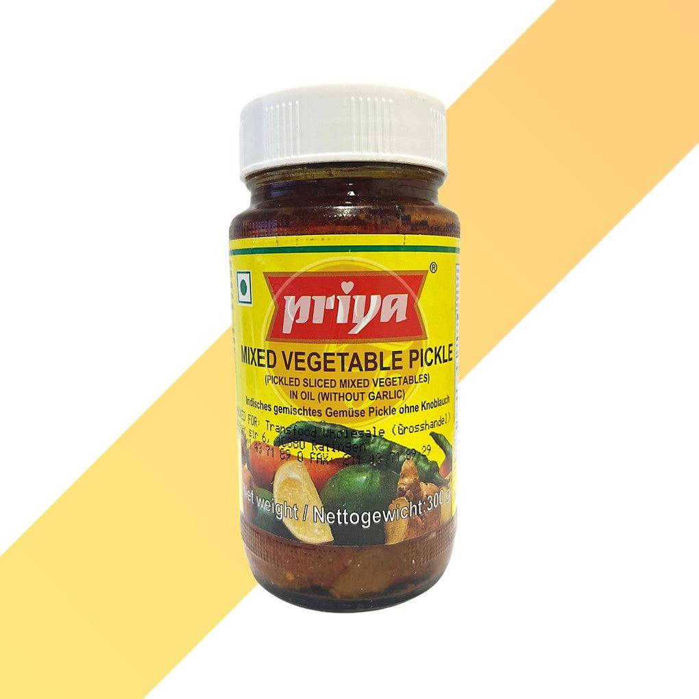 Mixed Vegetable Pickle - Priya - 300 g | Soßen & Pasten | Village Foods