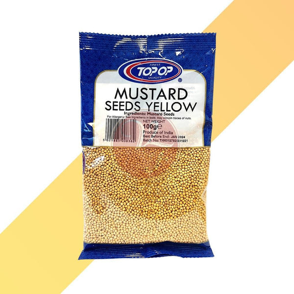 Mustard Seeds Yellow - Top Op - 100 g