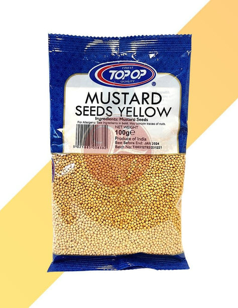 Mustard Seeds Yellow - Top Op - 100 g