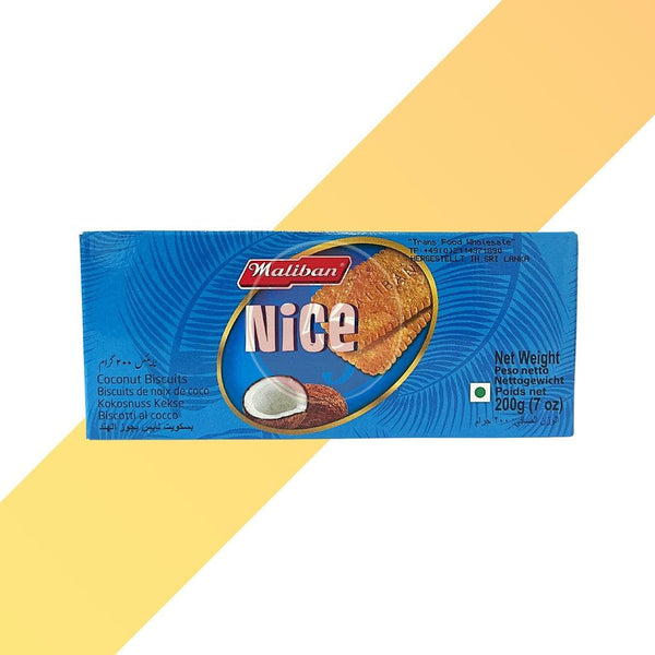 Nice - Coconut Biscuit - Maliban - 200 g | Snacks | Village Foods