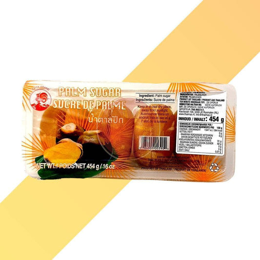 Palmzucker - Palm Sugar - Cock Brand - 454 g | Zutaten | Village Foods
