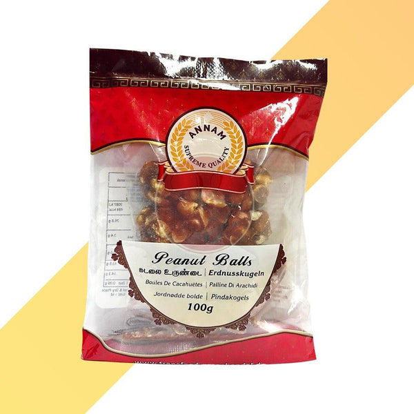 Peanut Balls - Annam - 100 g | Snacks | Village Foods