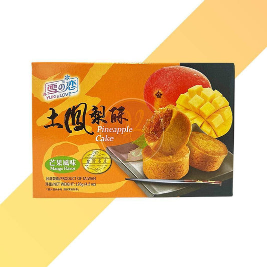 Pineapple Cake with Mango Flavor - Yuki & Love - 120 g | Snacks | Village Foods