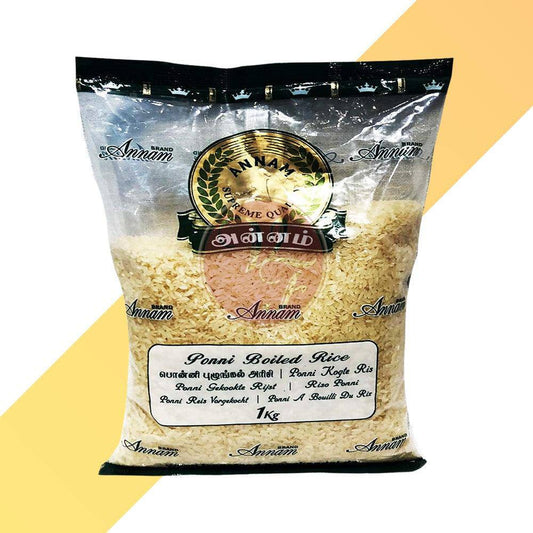 Ponni Reis vorgekocht - Ponni Boiled Rice - Annam - 1 kg