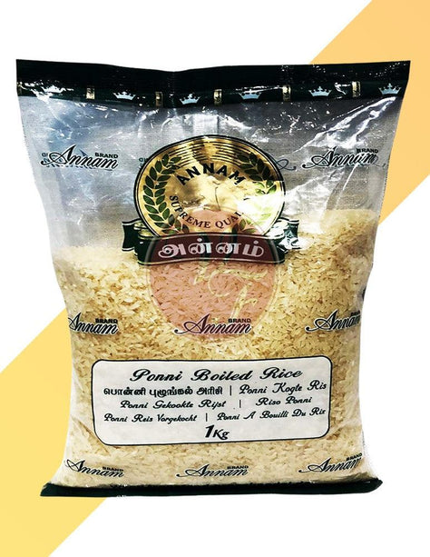 Ponni Reis vorgekocht - Ponni Boiled Rice - Annam - 1 kg