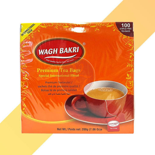 Premium Tea Bags - Wagh Bakri - 200 g