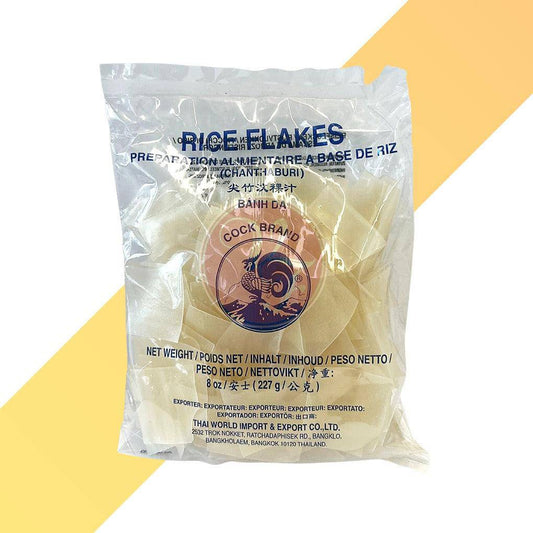 Rice Flakes - Cock Brand - 227 g