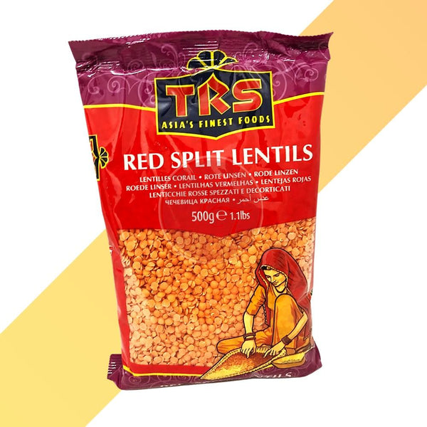 Rote Linsen - Red Lentils hulled - TRS - 0,5 kg