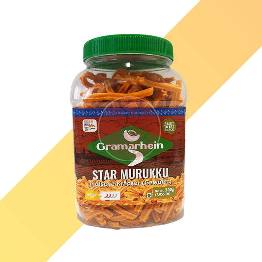 Star Murukku - Gramarhein - 200 g | Snacks | Village Foods