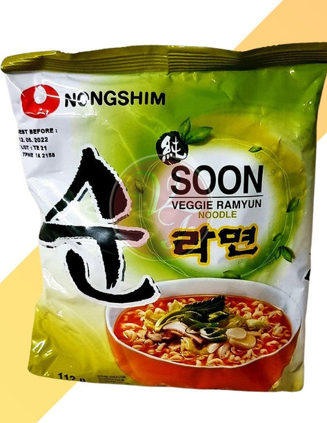 Veggie Ramyun Noodle - Instant Noodles Vegetarisch - Nongshim - 112 g