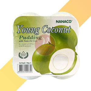 Young Coconut Pudding - Nanaco - 432 g | Snacks | Village Foods